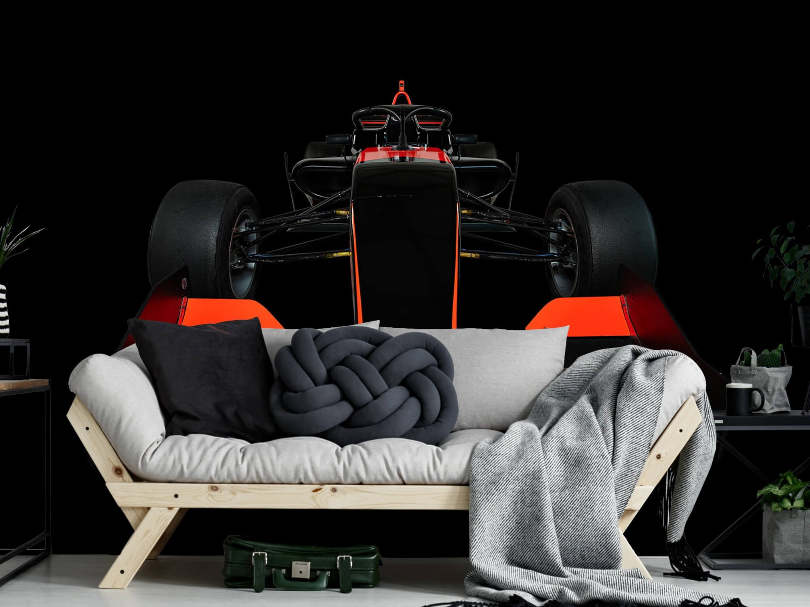 Sportauto's - Formule 3 - Lower front view - dark - Slaapkamer 7