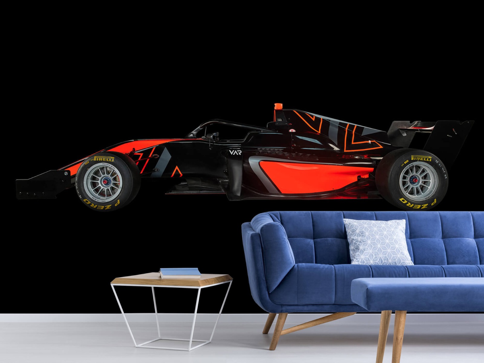 Sportauto's - Formule 3 - Lower side view - dark - Tienerkamer 5