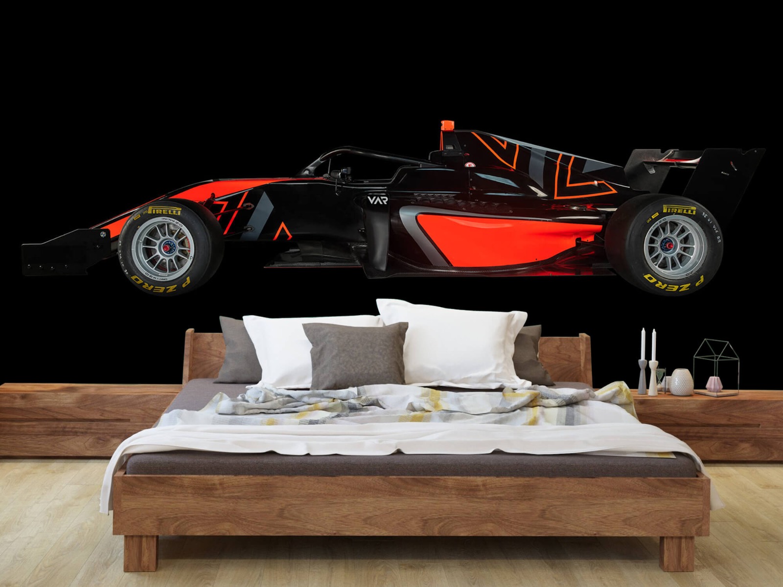 Sportauto's - Formule 3 - Lower side view - dark - Tienerkamer 8