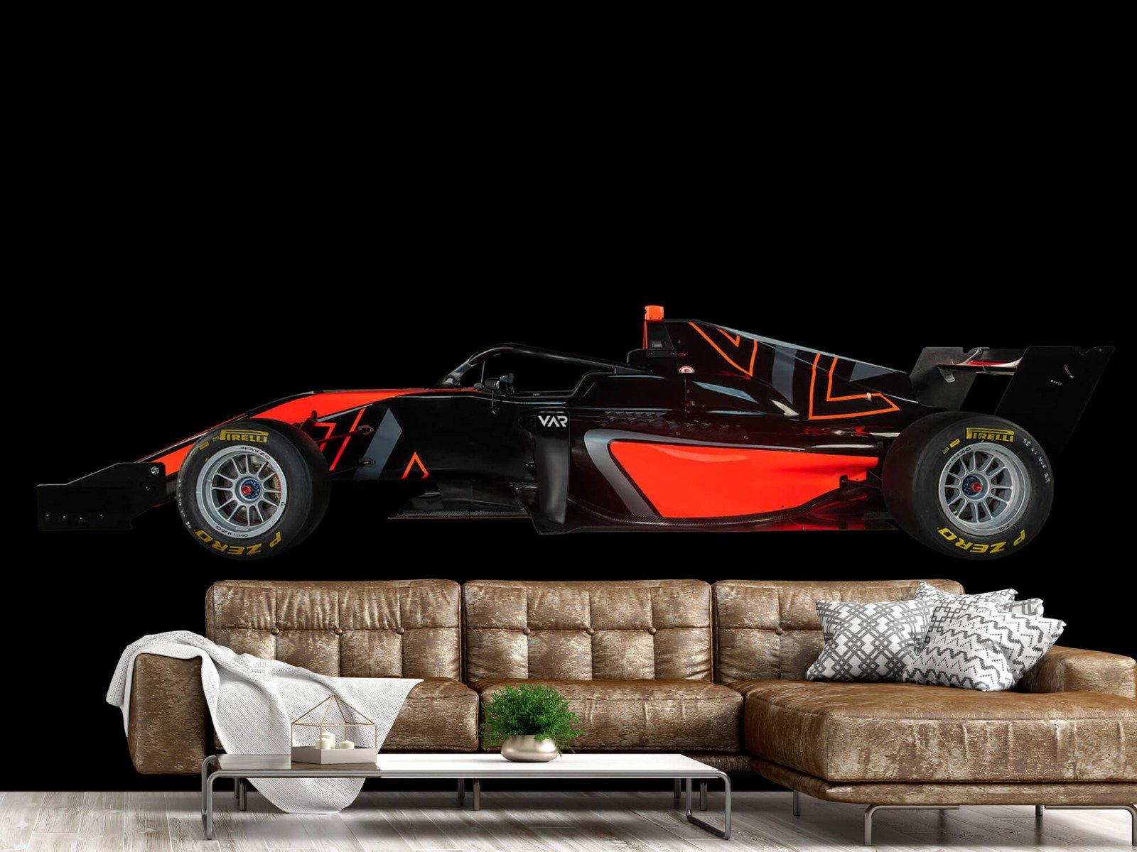 Sportauto's - Formule 3 - Lower side view - dark - Tienerkamer 15