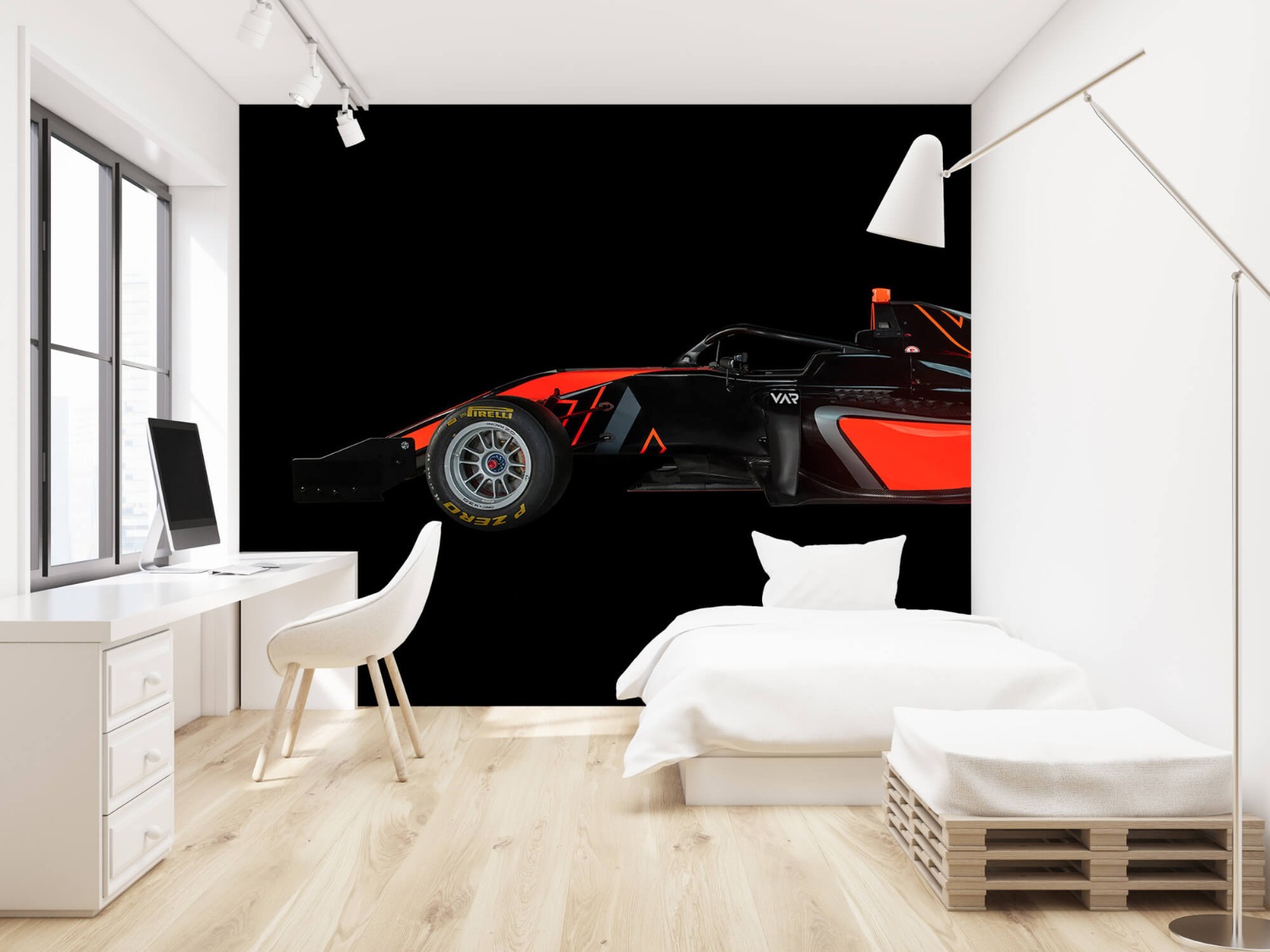 Sportauto's - Formule 3 - Lower side view - dark - Tienerkamer 22
