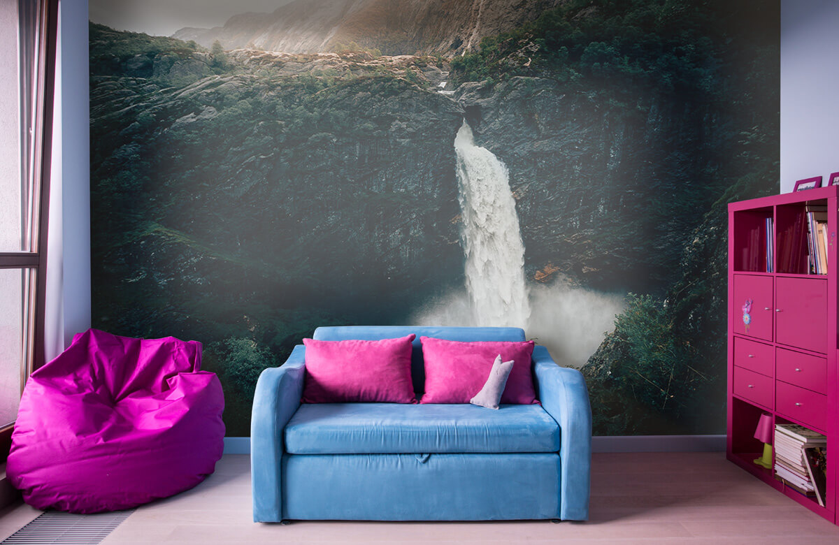 wallpaper Indrukwekkende waterval 3