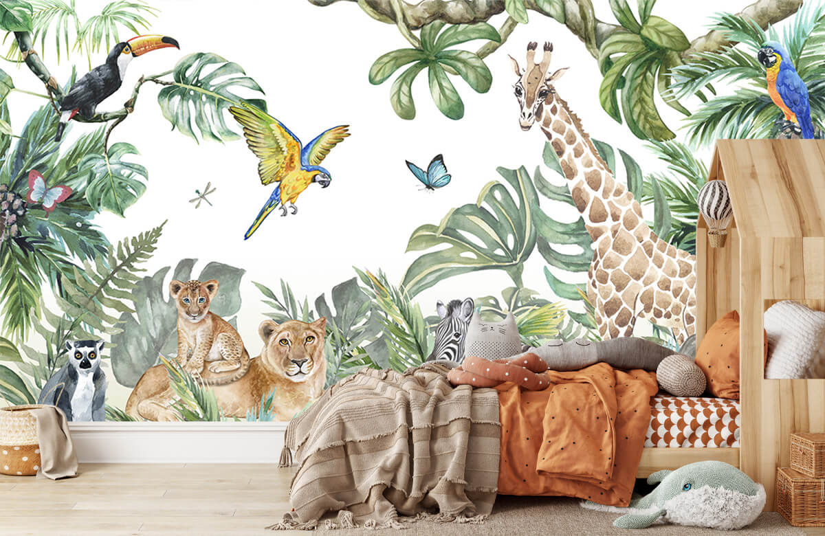 wallpaper Wilde jungle dieren 6