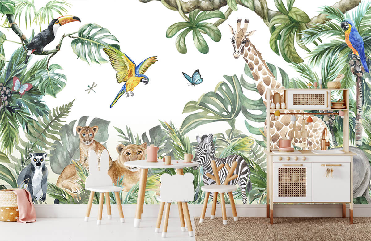 wallpaper Wilde jungle dieren 9