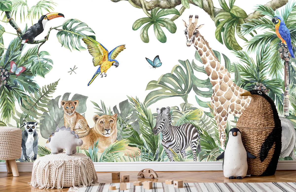 wallpaper Wilde jungle dieren 10