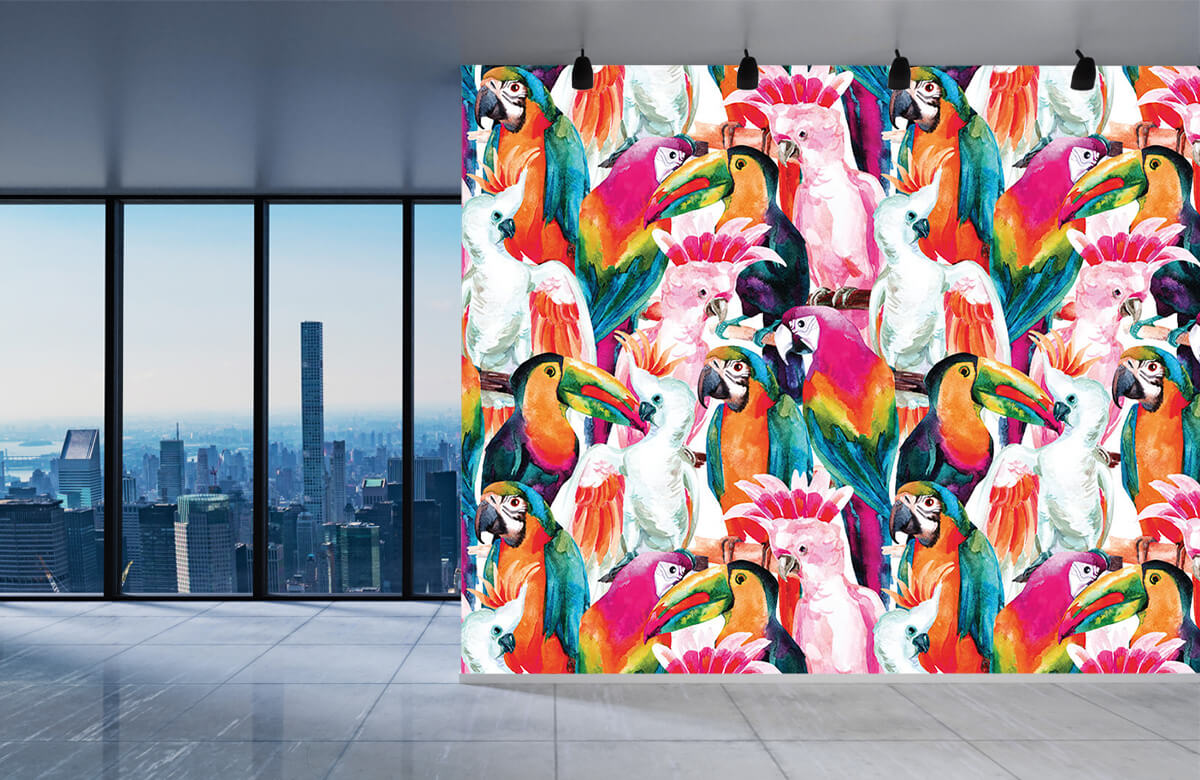 Wallpaper Tropische vogels 1