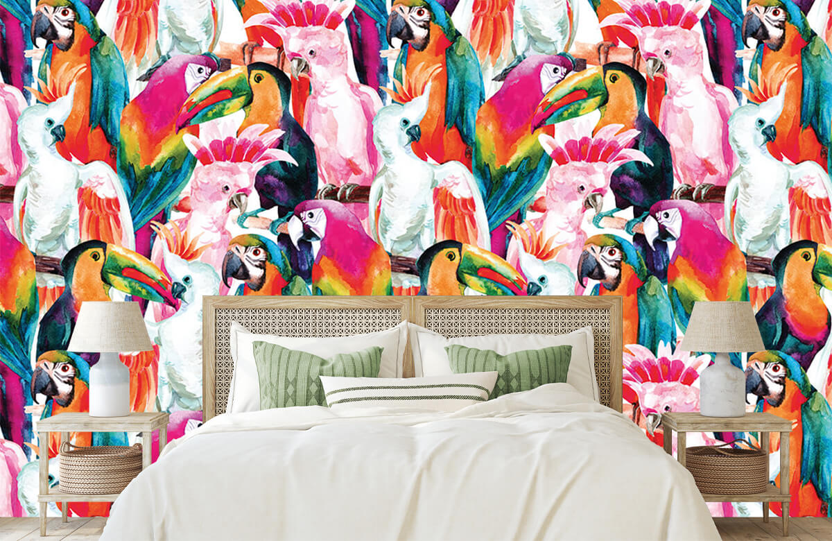 Wallpaper Tropische vogels 5