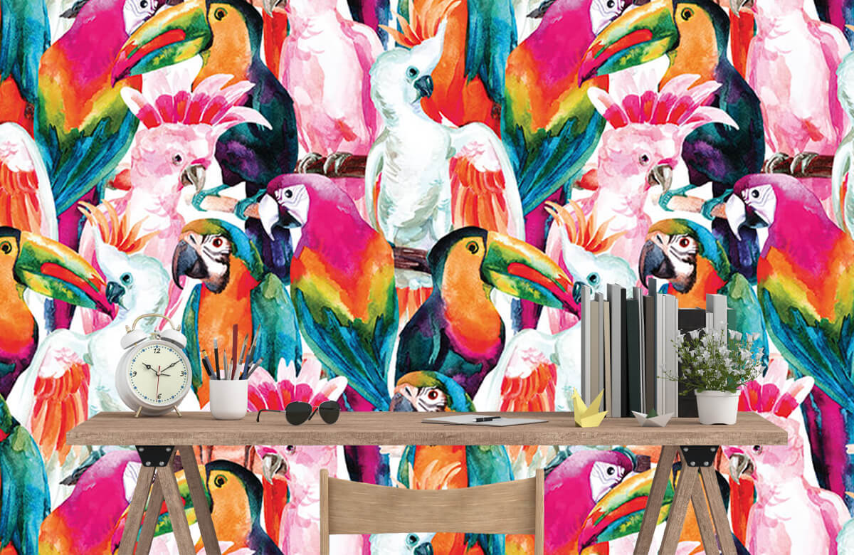 Wallpaper Tropische vogels 7