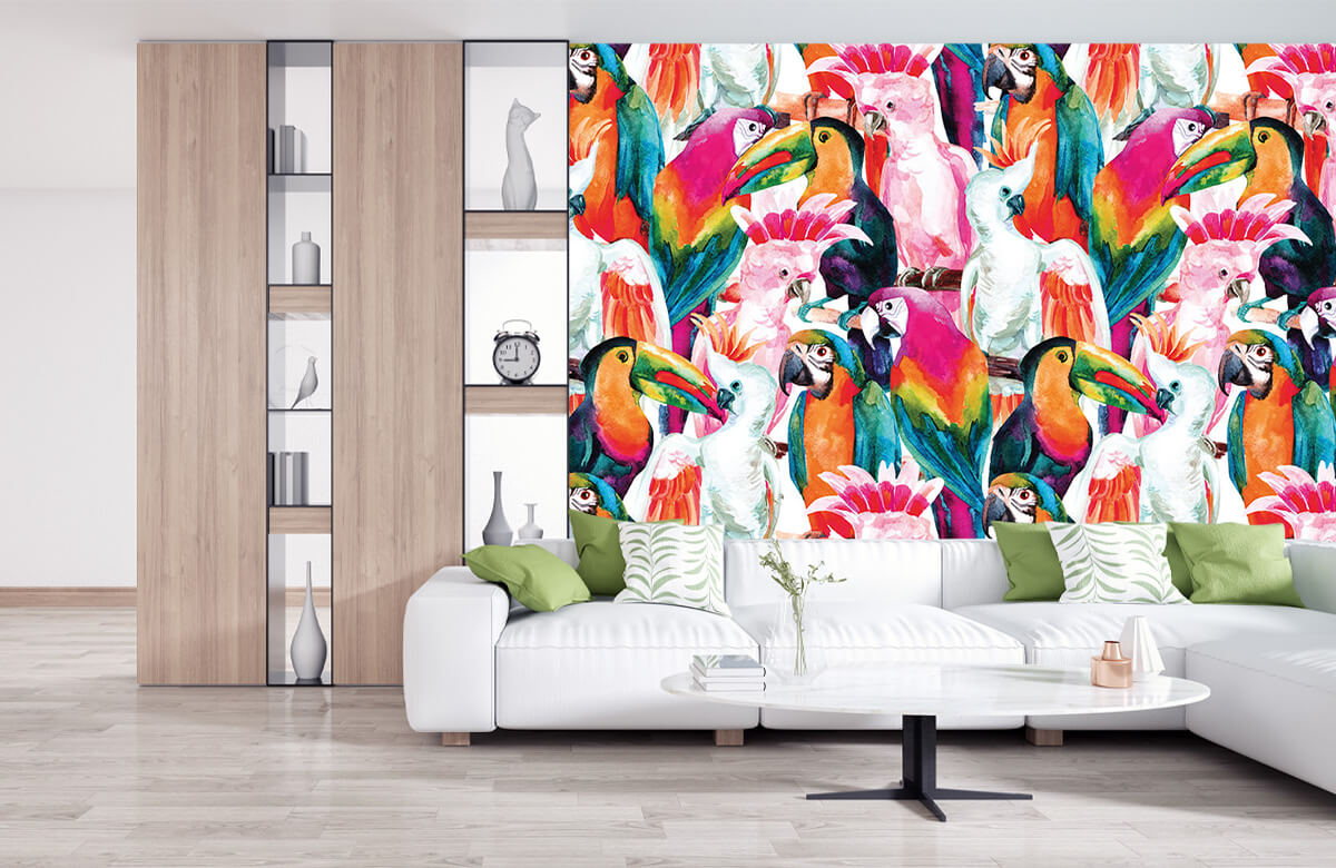 Wallpaper Tropische vogels 10