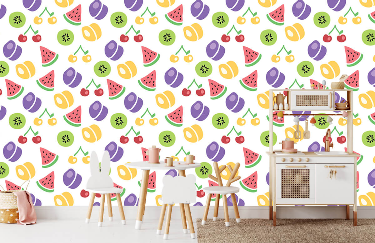 wallpaper Fruit patroon 4