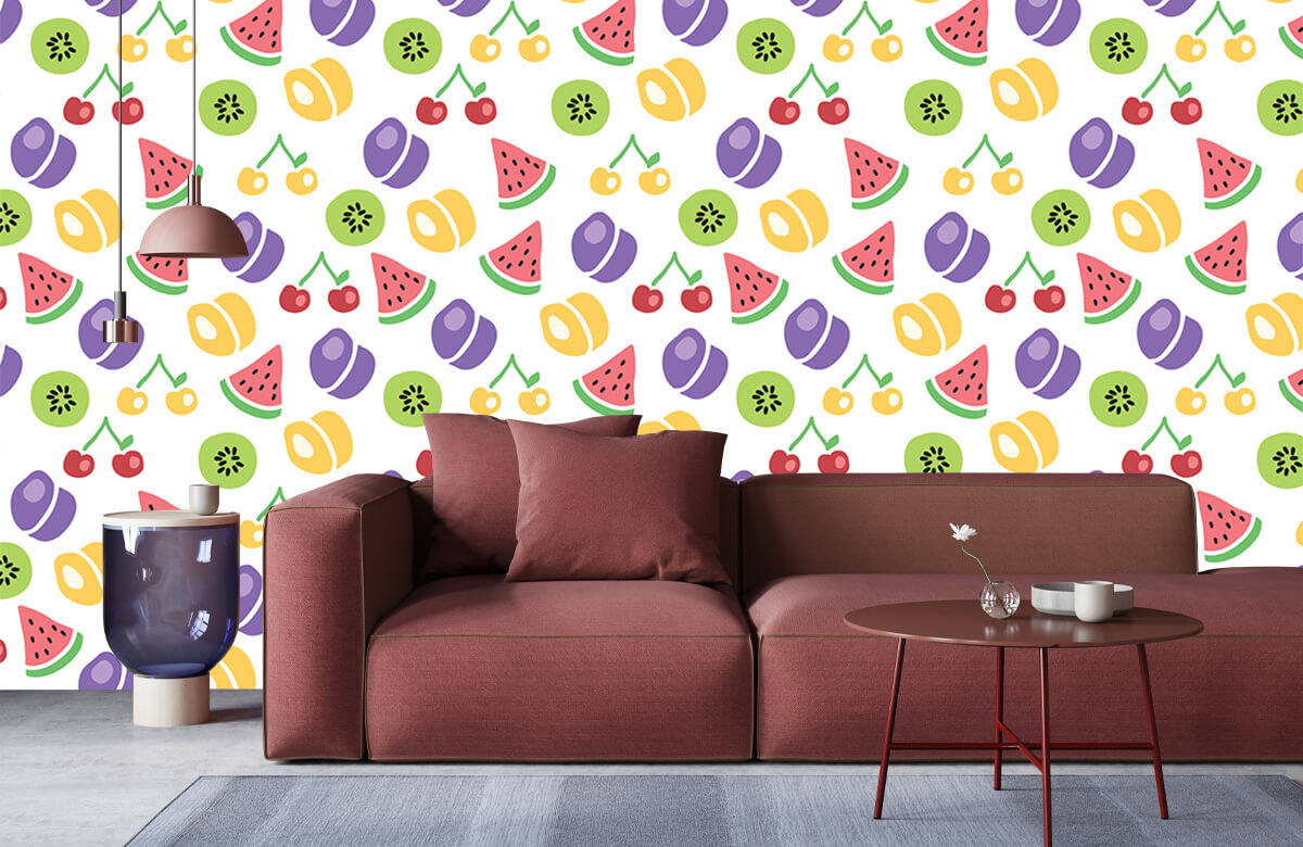 wallpaper Fruit patroon 6