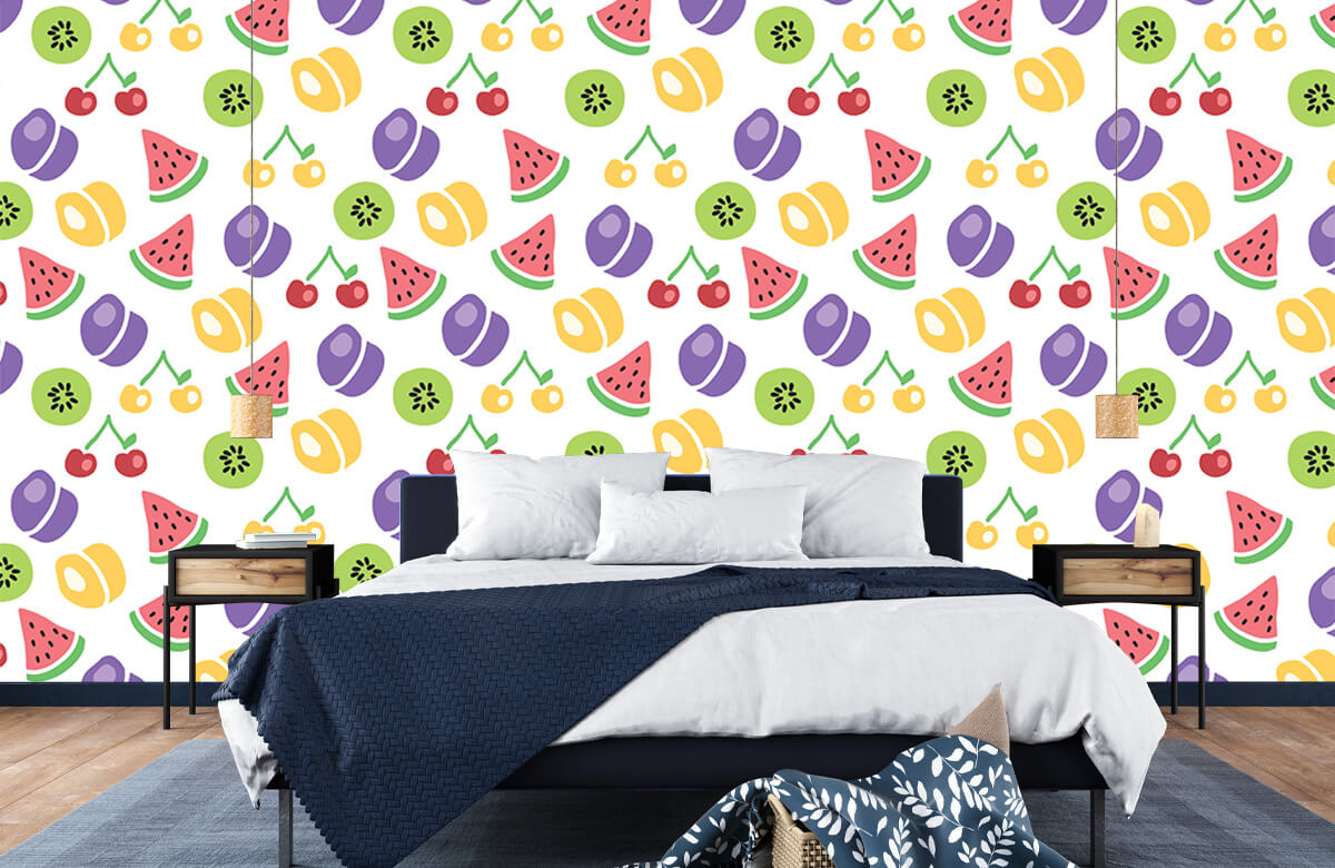 wallpaper Fruit patroon 8