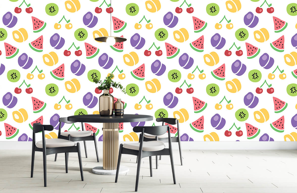 wallpaper Fruit patroon 9