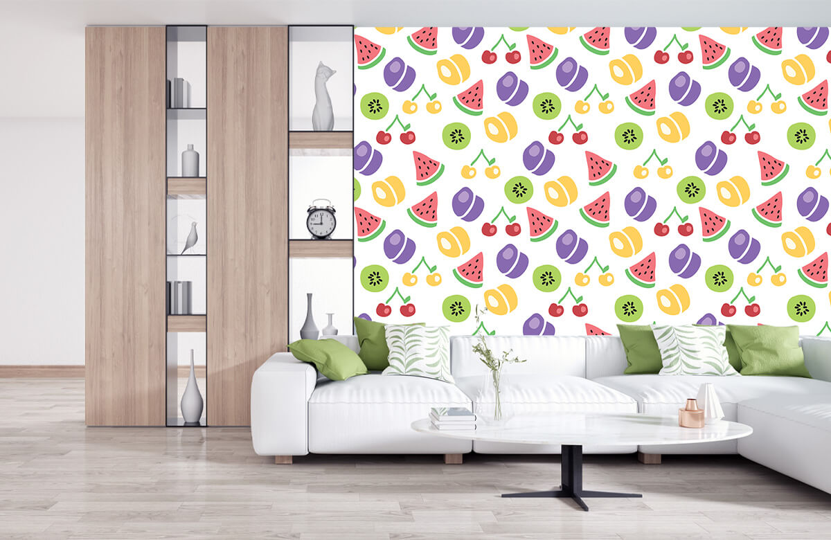 wallpaper Fruit patroon 11
