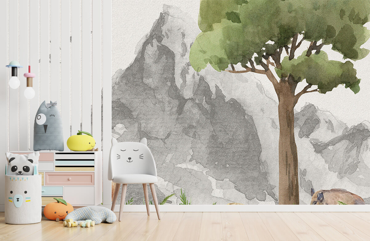wallpaper Vriendjes van het bos 4