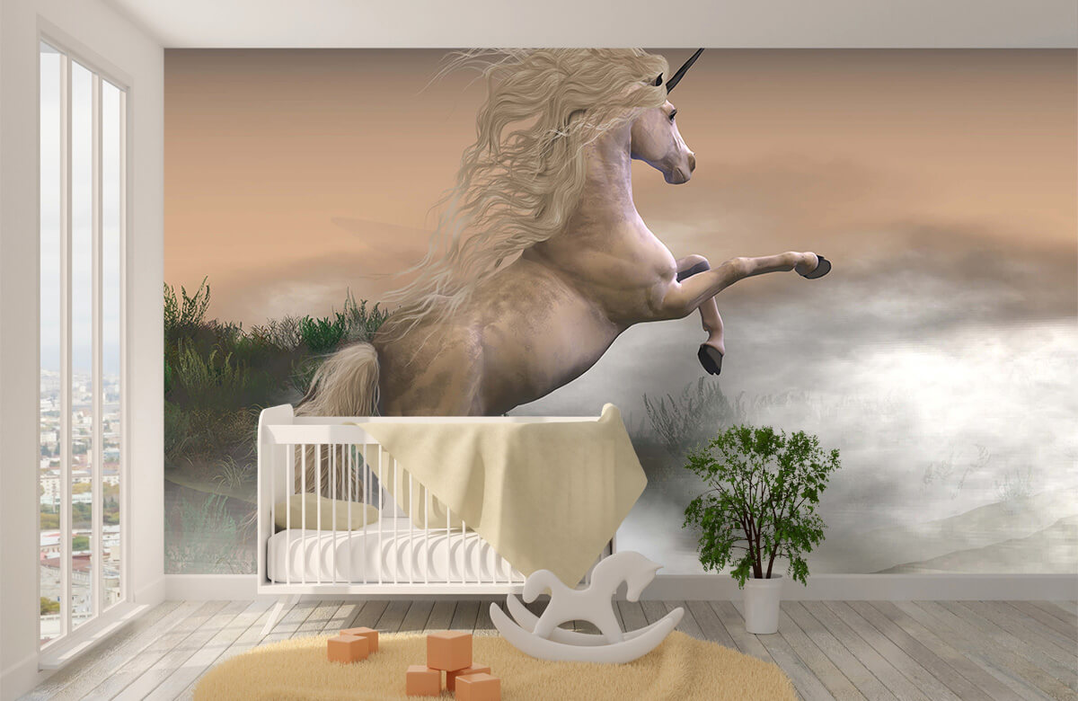 wallpaper Steigerende unicorn 5