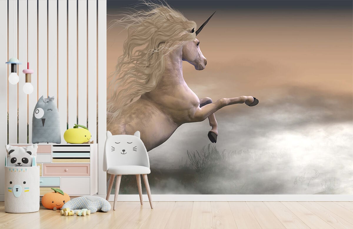wallpaper Steigerende unicorn 7