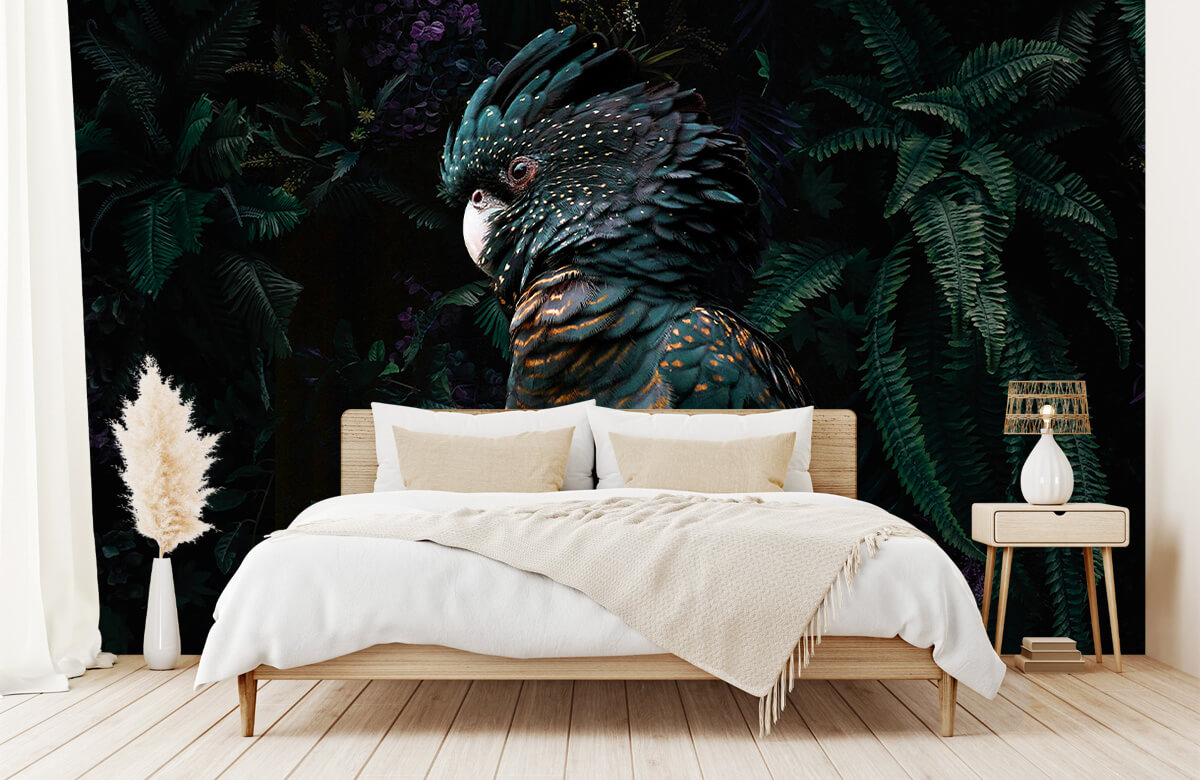 wallpaper Jungle Cockatoo 2