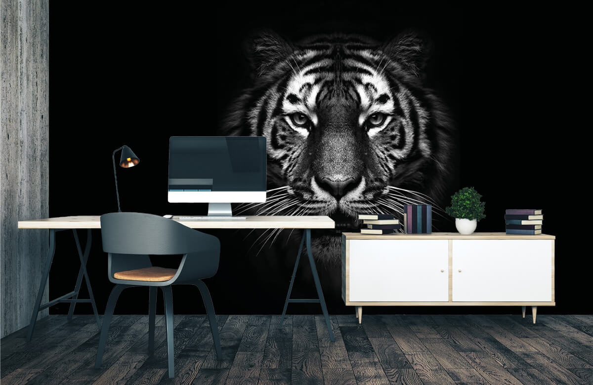 wallpaper Dark Tiger 3