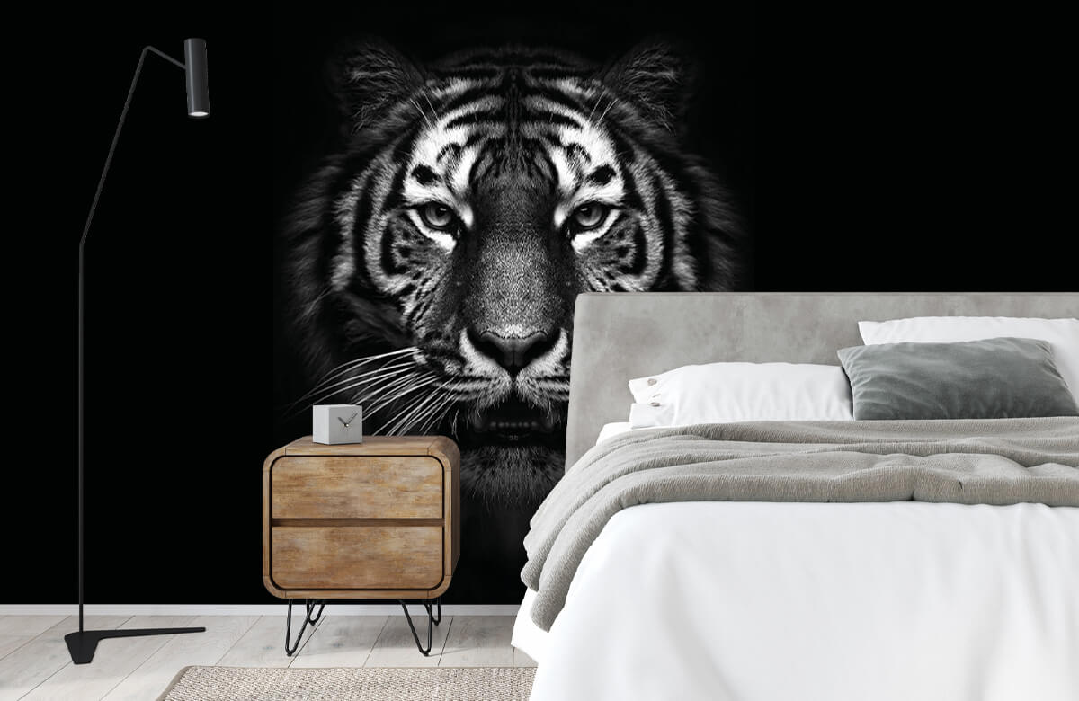 wallpaper Dark Tiger 2
