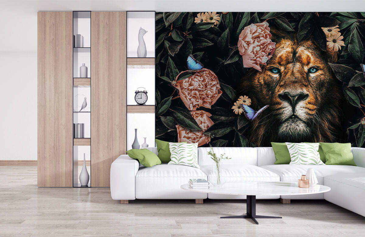 wallpaper Jungle Lion 4