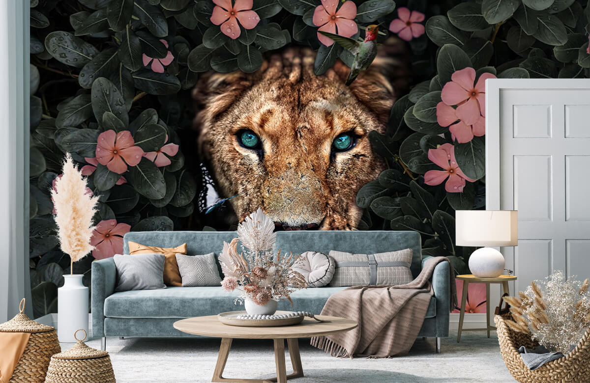 wallpaper Jungle Lioness 3