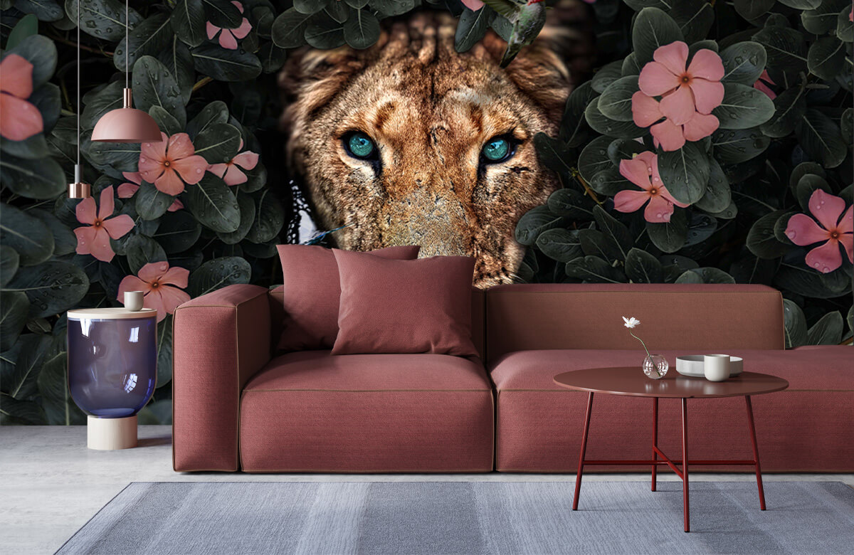 wallpaper Jungle Lioness 5