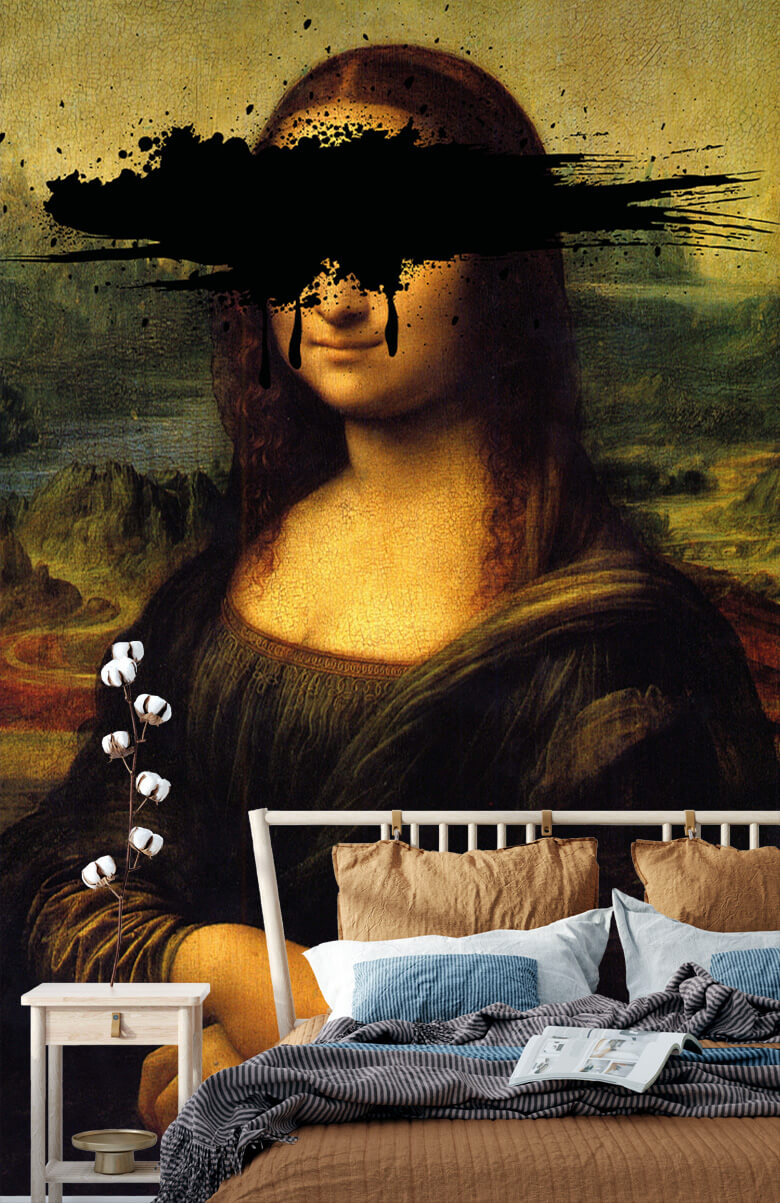wallpaper Mona Lisa - Artistic Lab 2