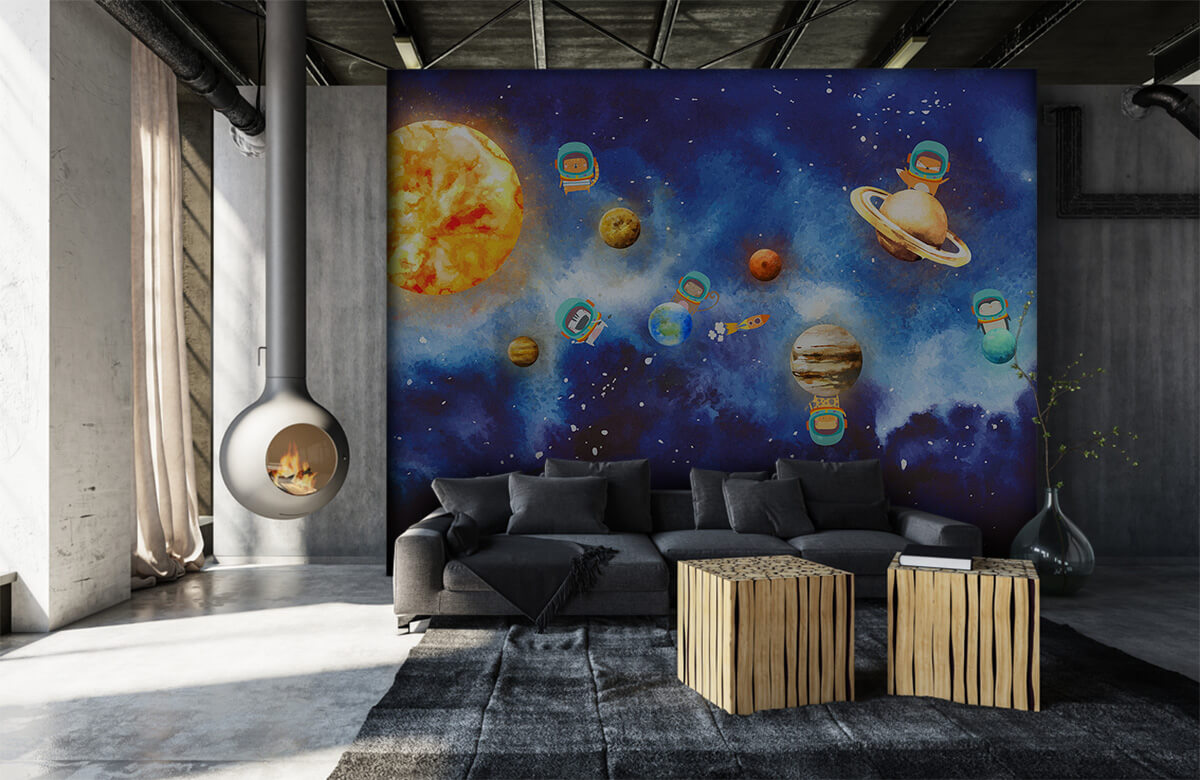 wallpaper Dieren op ruimteverkenning 5
