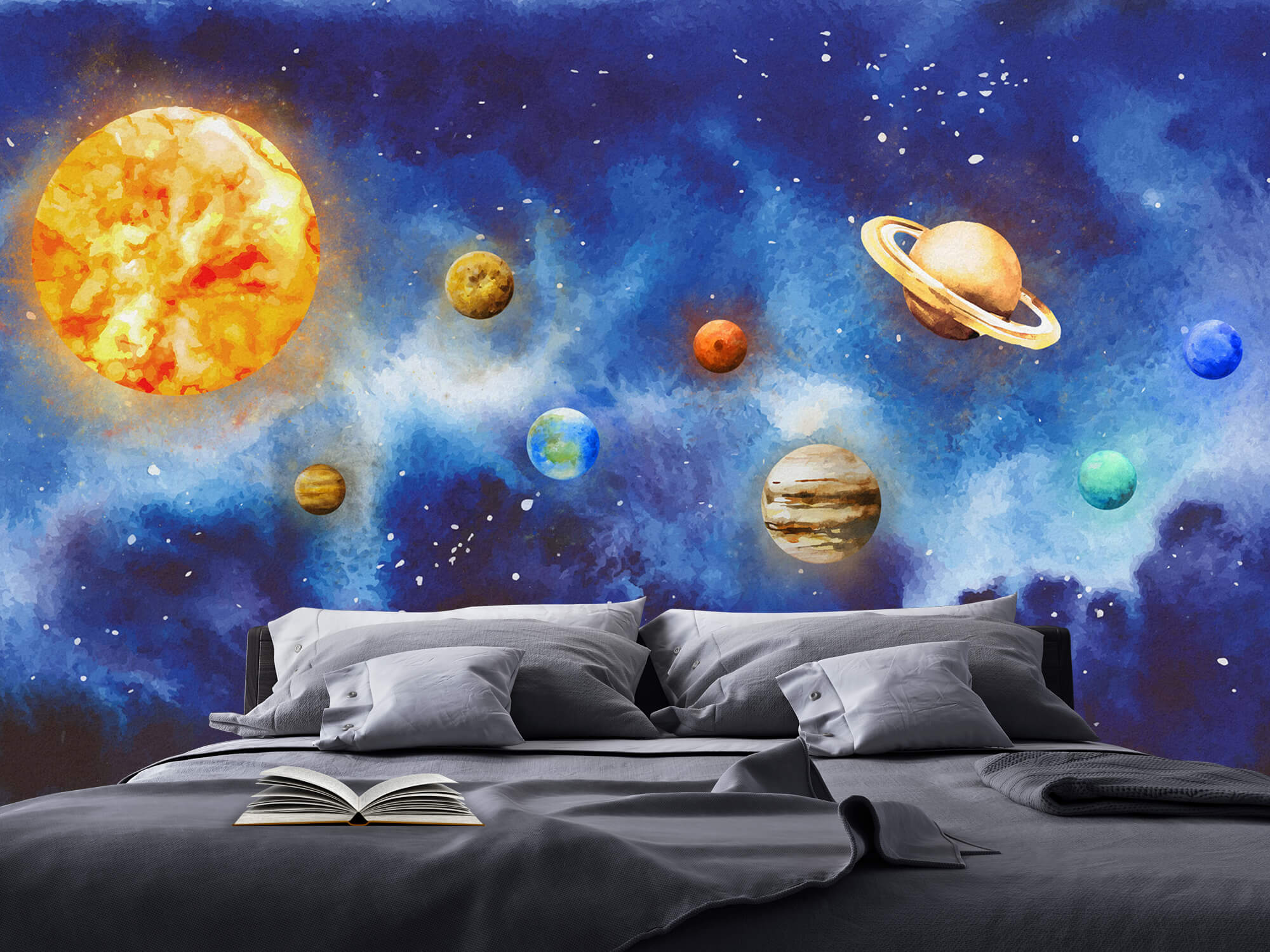 wallpaper Planeten in de ruimte 4