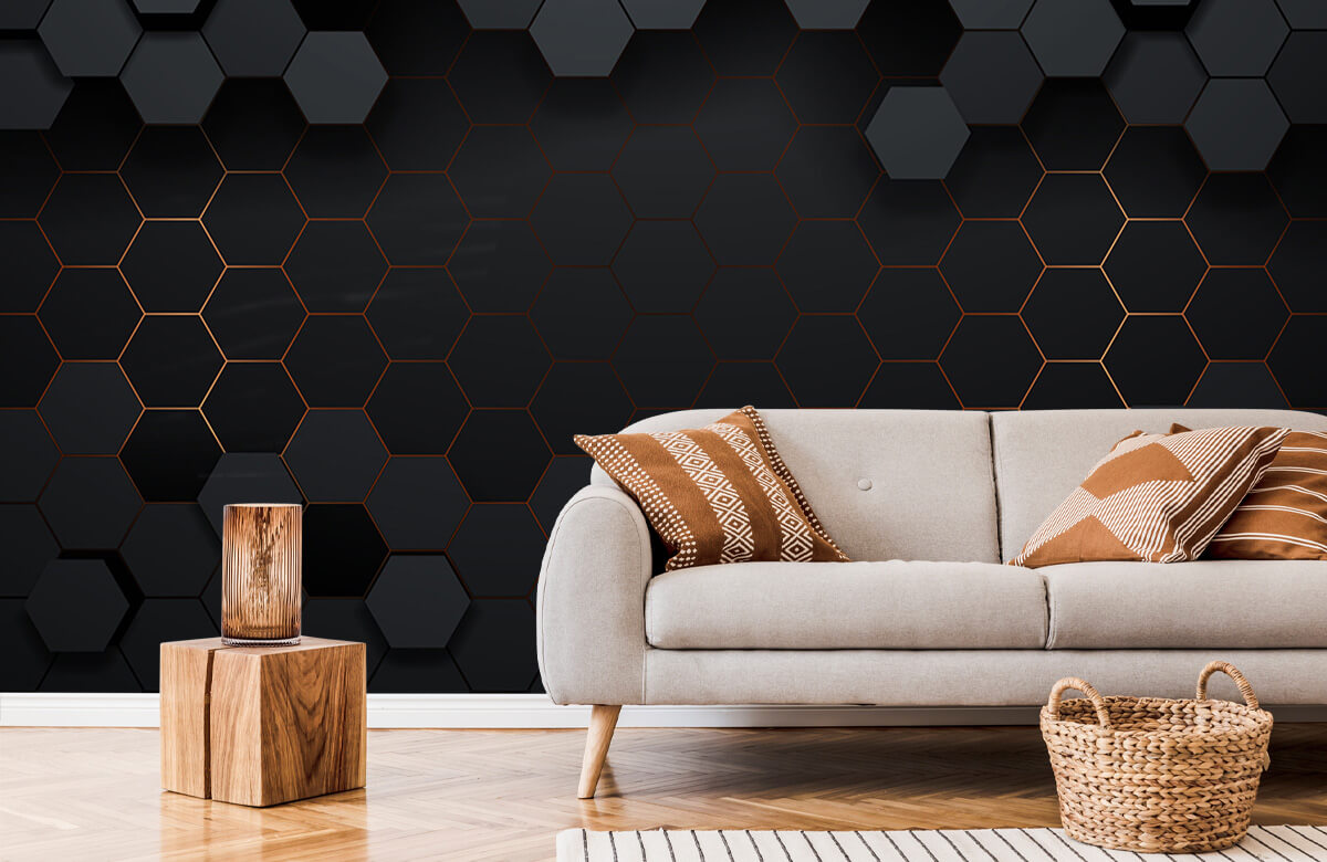 wallpaper Gaming hexagons 6