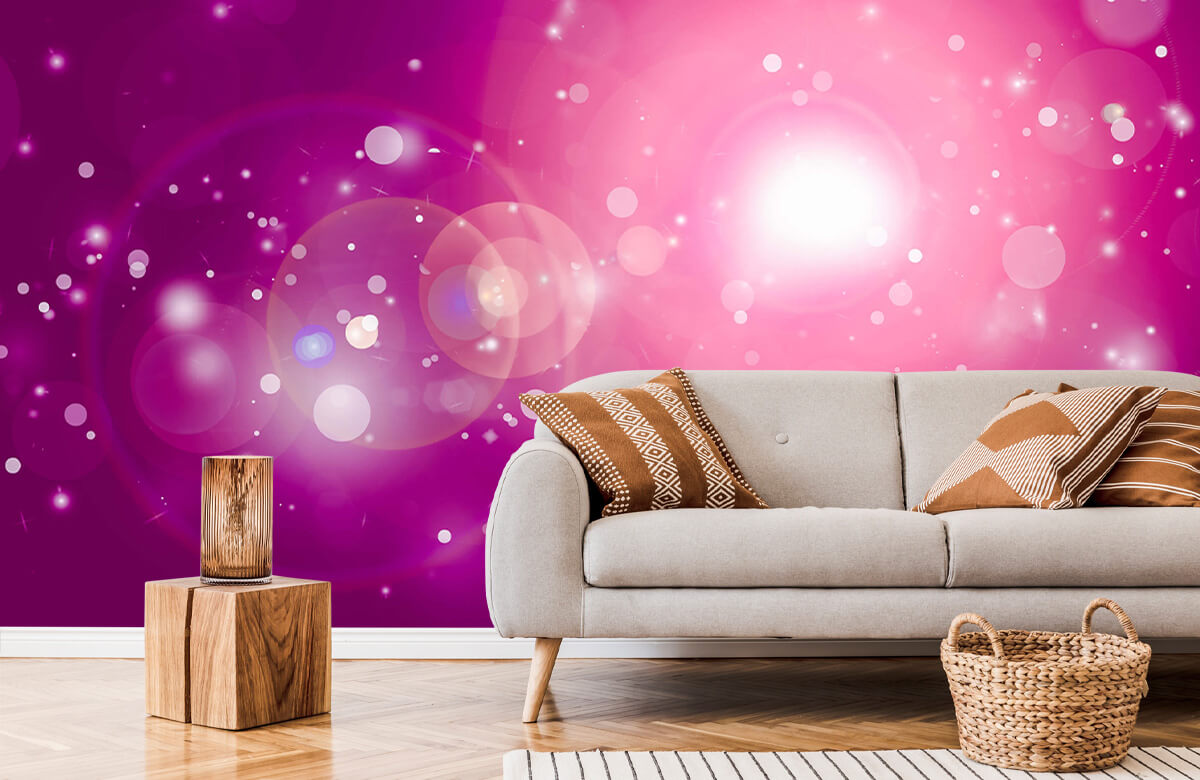 wallpaper Roze glitter licht 6