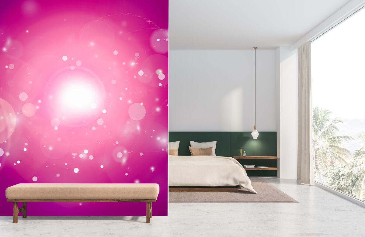 wallpaper Roze glitter licht 8