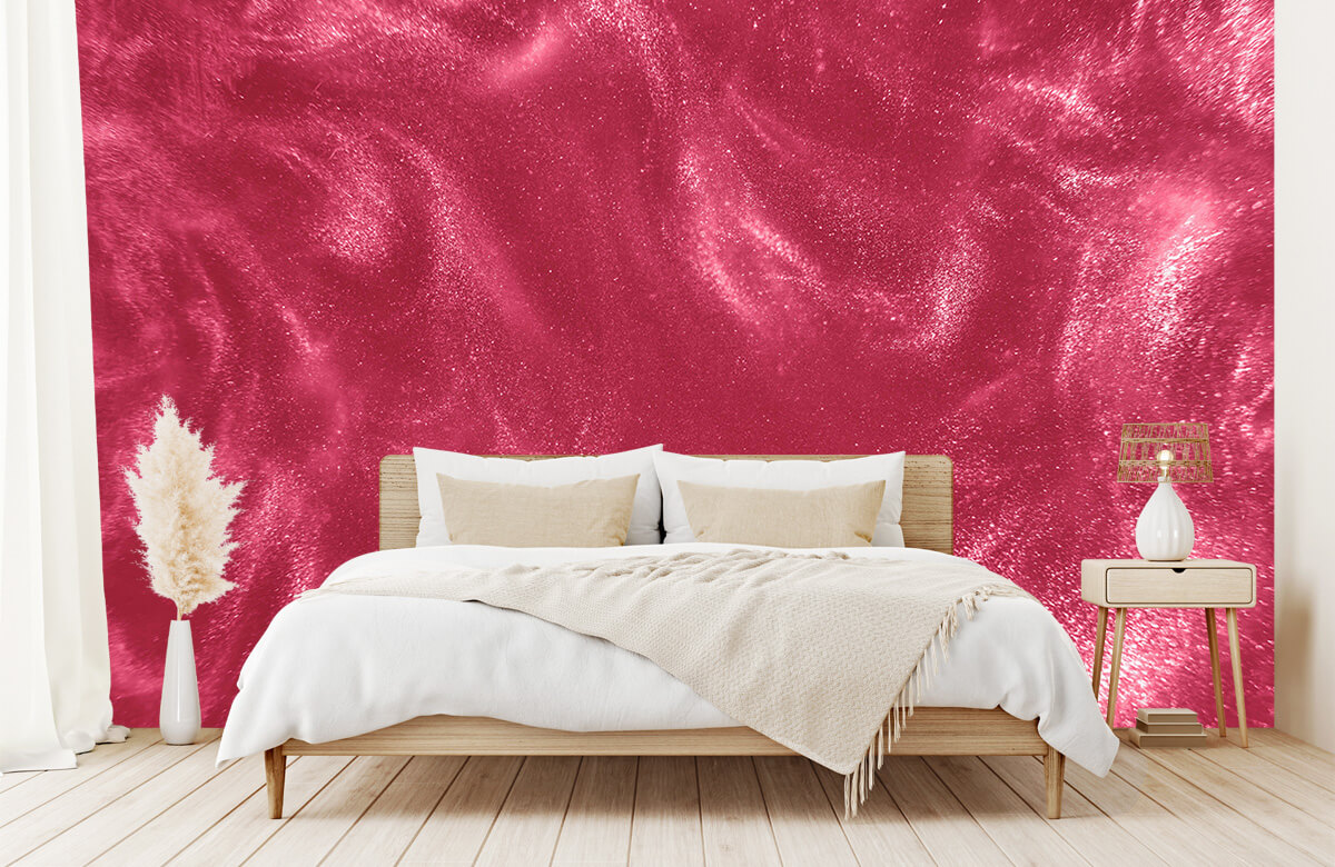wallpaper Roze glitterdeeltjes 5