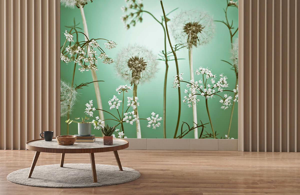 wallpaper Meadow fantasie groen 2