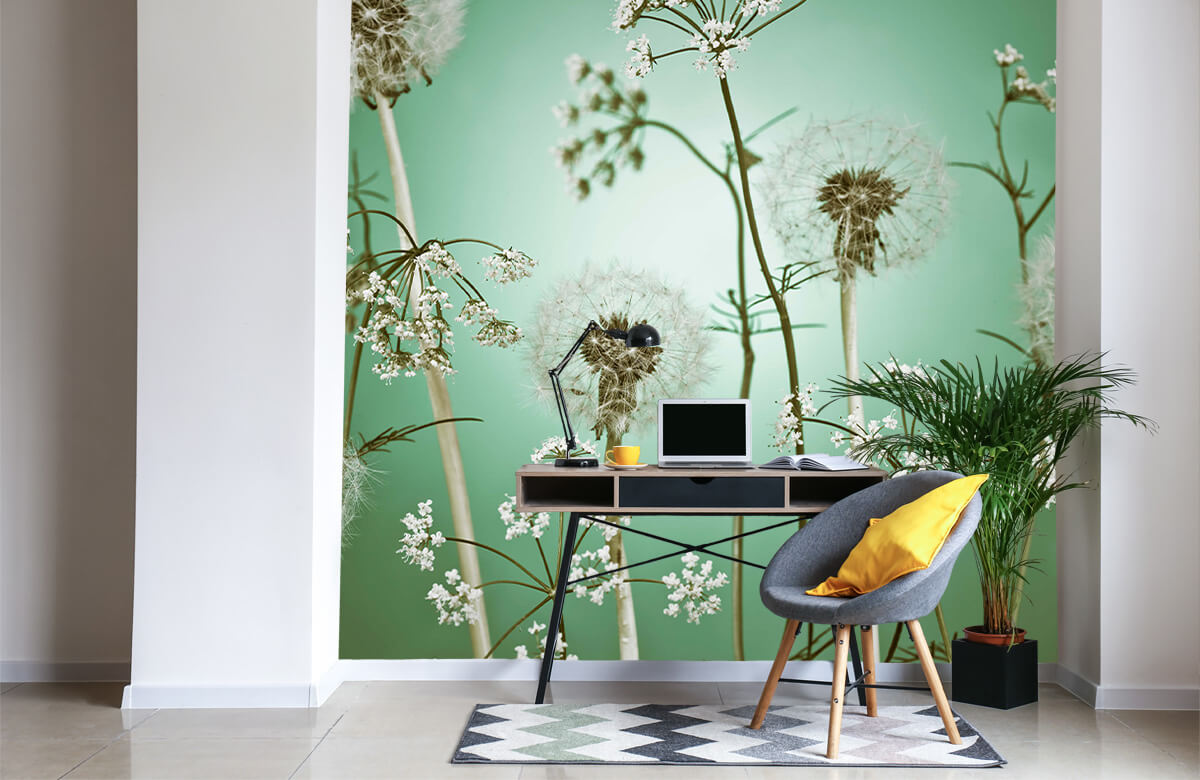 wallpaper Meadow fantasie groen 4