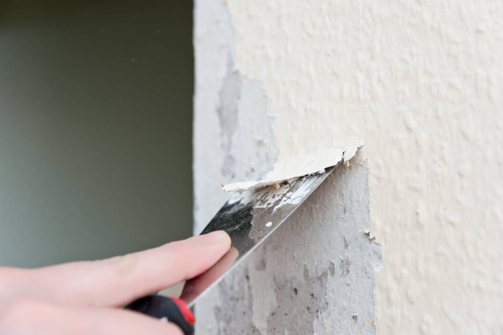 Uitputting Ik zie je morgen Onderverdelen Stappenplan om zelf oud behang te verwijderen - Fotobehang