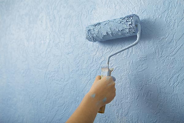 Wat voor verf op behang ? 1 paint wallpaper
