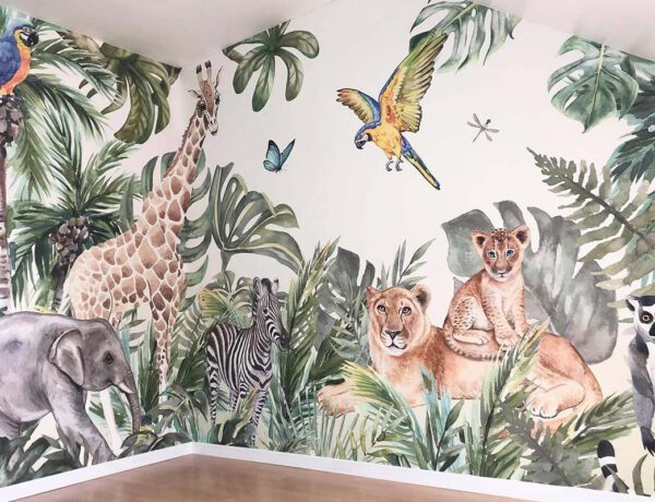 kinderkamer jungle