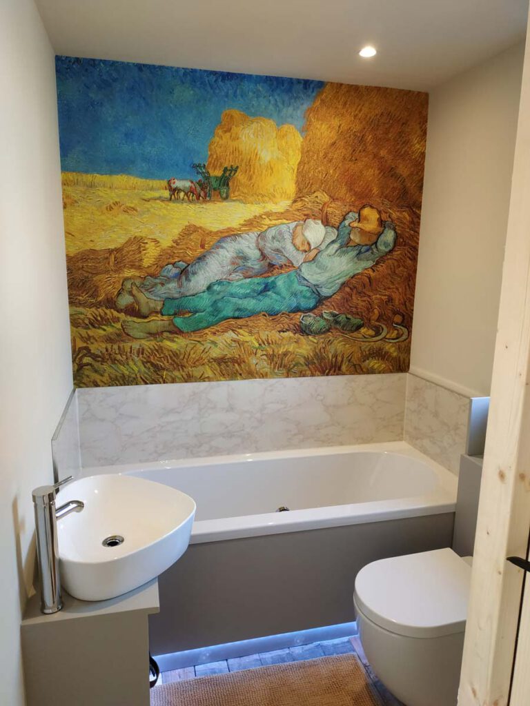 Buitenland Verbaasd heet Behang in het toilet? Pimp het kleinste kamertje! - Fotobehang.com